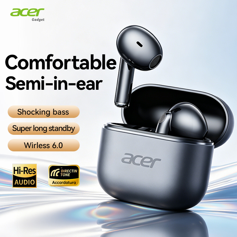 Sports Equipment Video - หูฟังไร้สายแบบกึ่งอินเอียร์ Acer Ohr656 สวมใส่สบาย มาพร้อมชิป Bluetooth