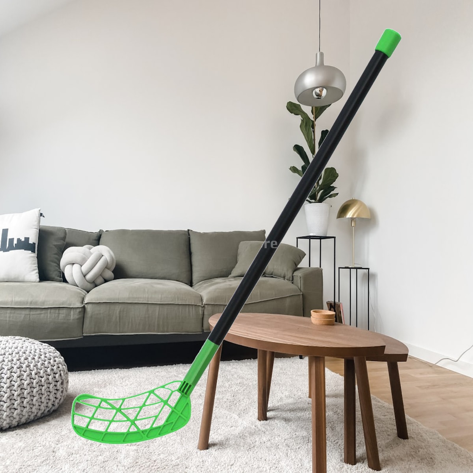 Field Hockey Stick - ไม้ฟลอร์บอล ไม้ฮอกกี้น้ำแข็ง น้ำหนักเบา ช่วยเพิ่มการควบคุมลูกบอล ความยาวเต็ม 85
