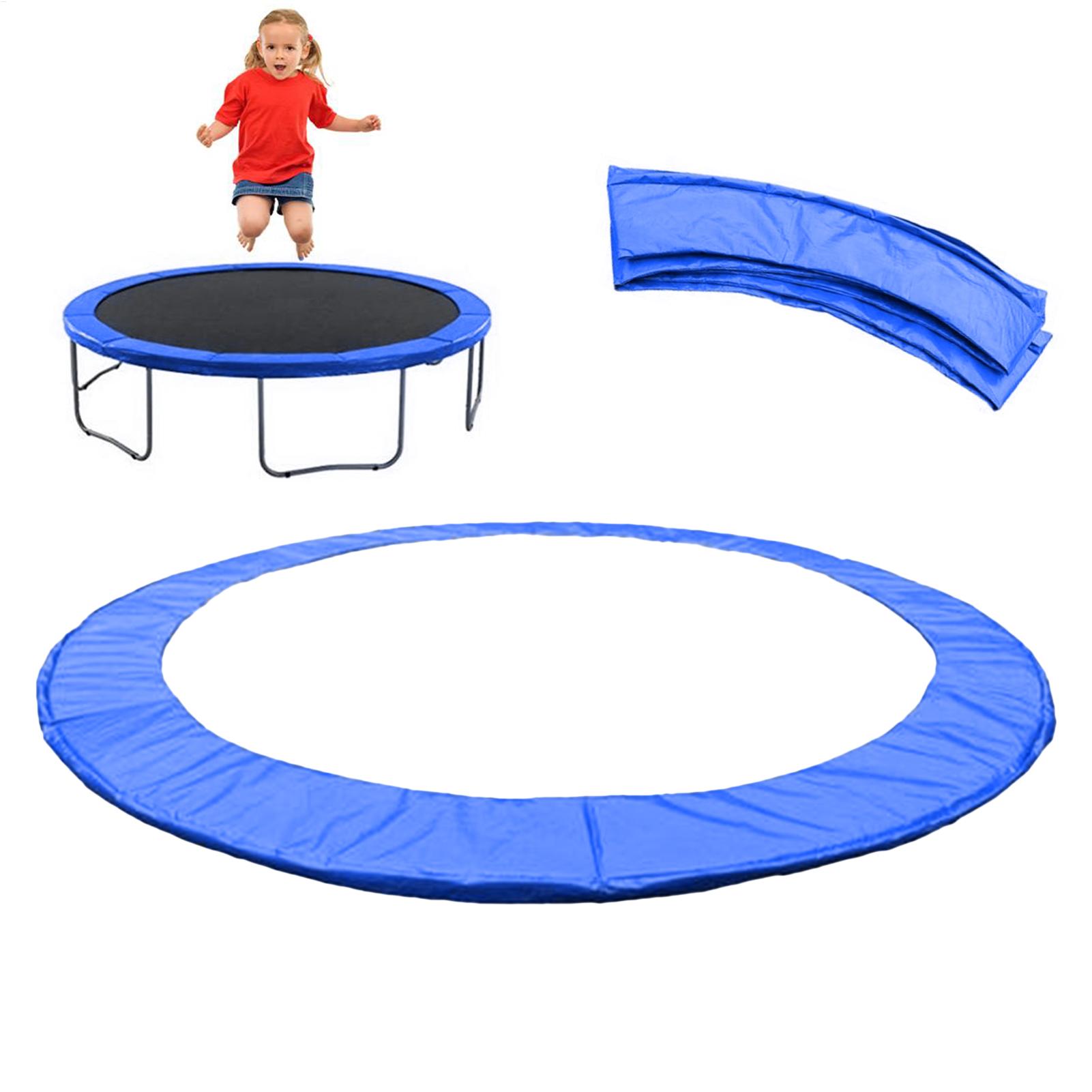 Trampoline Spring Cover - Universal เปลี่ยนแทรมโพลีนความปลอดภัย Pad Mat แทรมโพลีนกันน้ําอุปกรณ์เสริมฤดูใบไม้ผลิป้องกันเหมาะกับ 8ft