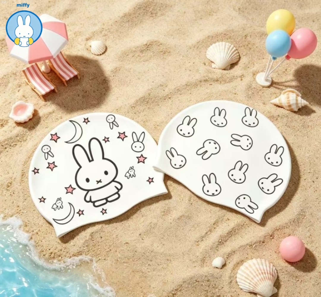 หมวกว่ายน้ำซิลิโคนน่ารักลายมิฟ - Swim Cap Silicone บทวิจารณ์และราคา