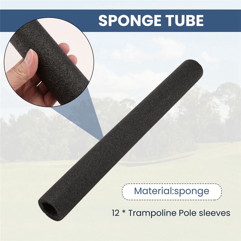 6 ชิ้น 35.4 นิ้ว ปลอกโฟมเสาแทร - Trampoline Spring Cover บทวิจารณ์และราคา