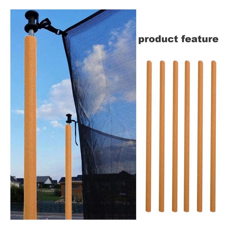 6 ชิ้น 35.4 นิ้ว ปลอกโฟมเสาแทร - Trampoline Spring Cover บทวิจารณ์และราคา