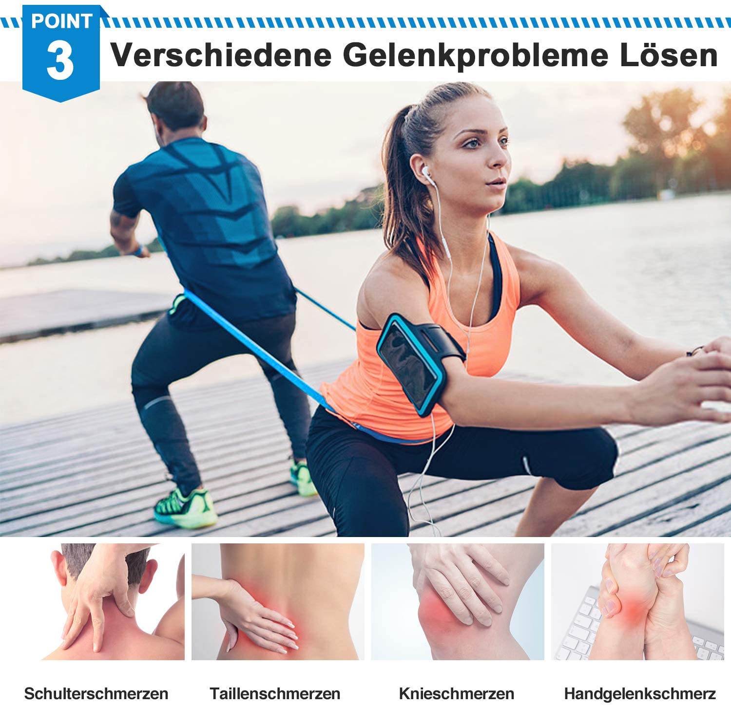 วงออกกําลังกายยืดหยุ่น 3 ชิ้นว - Sports Equipment For Schools บทวิจารณ์และราคา