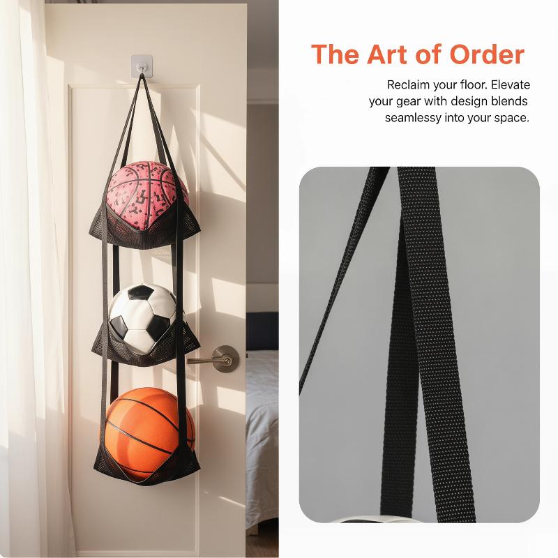 ถุงตาข่ายเก็บบาสเก็ตบอลแบบติดผ - Sports Equipment For Schools บทวิจารณ์และราคา