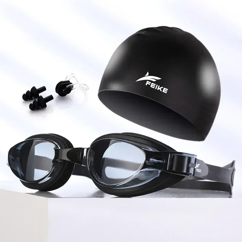 2025 สายตาสั้นแว่นตาว่ายน้ําหม - Swim Cap Silicone บทวิจารณ์และราคา