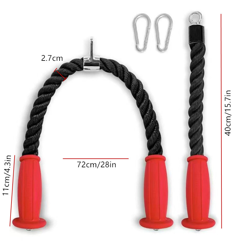 Ergonomic Tricep Ropes Non-Sli - Sports Equipment Online บทวิจารณ์และราคา