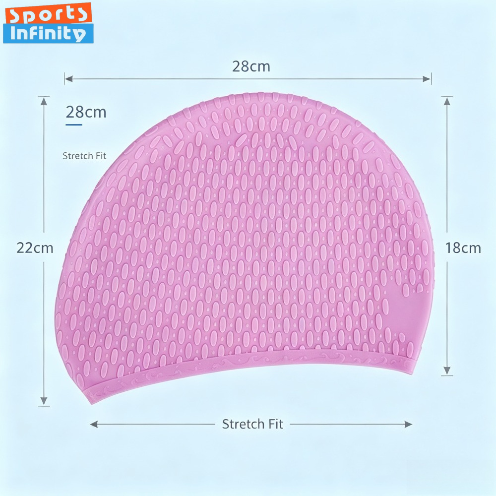 หมวกว่ายน้ำซิลิโคนสำหรับผู้ใหญ - Swim Cap Silicone บทวิจารณ์และราคา