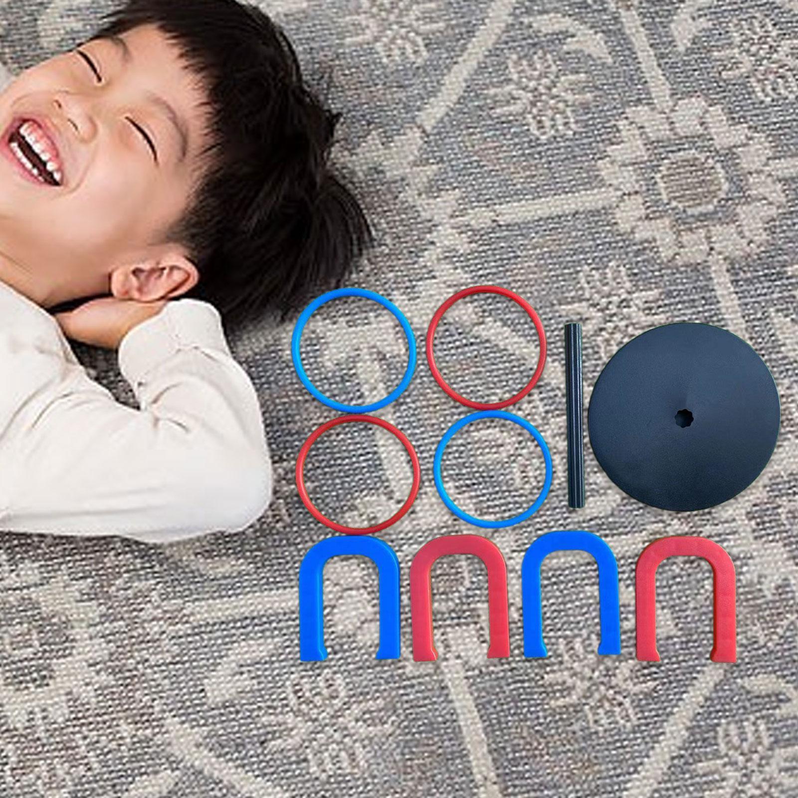เกมโยนแผ่นเหล็กและโยนห่วงแบบผส - Horseshoe Game Set บทวิจารณ์และราคา