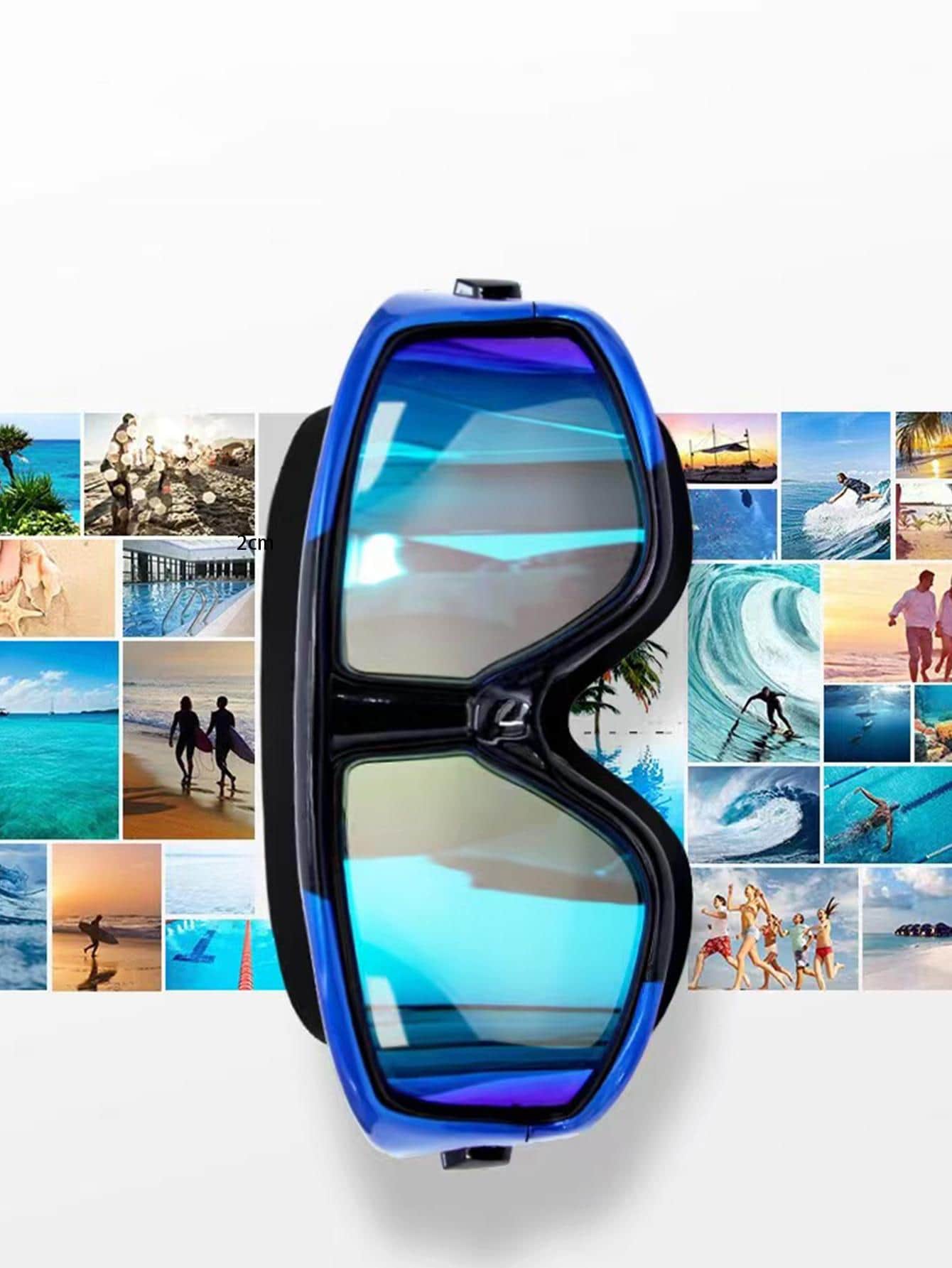 แว่นตาว่ายน้ํามืออาชีพ HD กันน - Swim Cap Silicone บทวิจารณ์และราคา